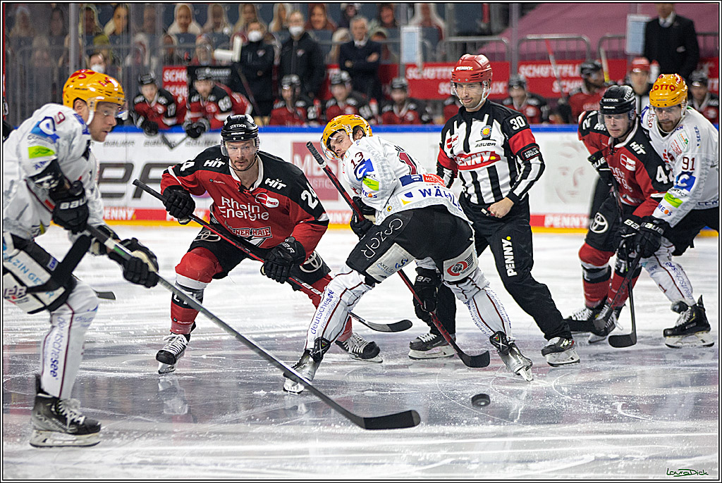 PENNY DEL; Koelner Haie- Fischtown Pinguins; Koeln, 03.01.2022